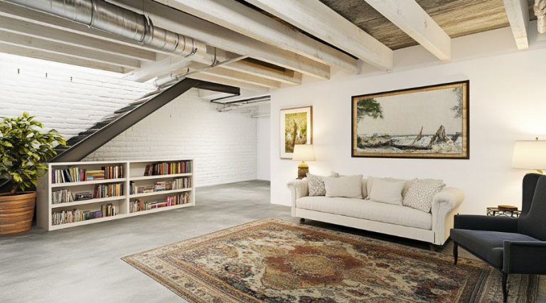Basement Ceiling Designs for Concealing Exposed Pipe