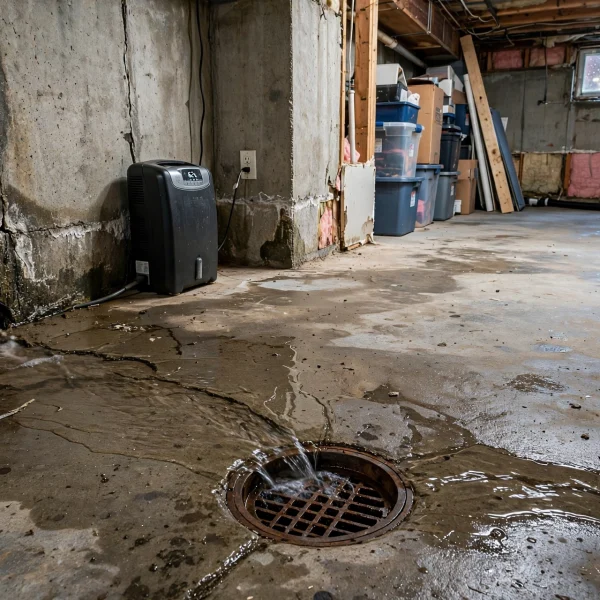 Basement Floor Drain Placement for Managing Water Intrusion in Below Grade Residential Spaces