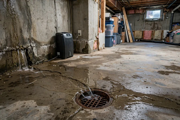 Basement Floor Drain Placement for Managing Water Intrusion in Below Grade Residential Spaces