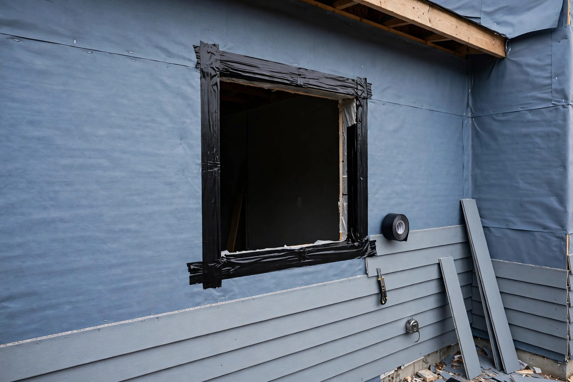 When Should Residential Exterior Siding Receive Additional Flashing Around Window Openings