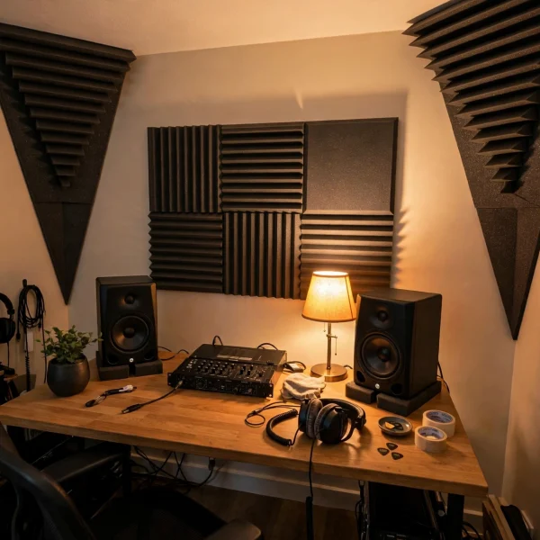 Home Studio Bass Trap Placement Strategies That Help Improve Low Frequency Response in Small Listening Rooms